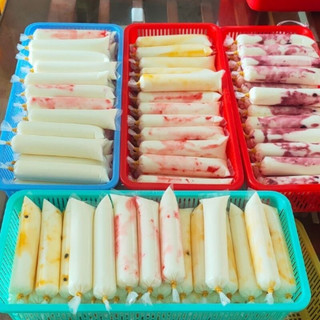  1 kg túi nilon đựng sữa chua   túi làm kem đủ cỡ 