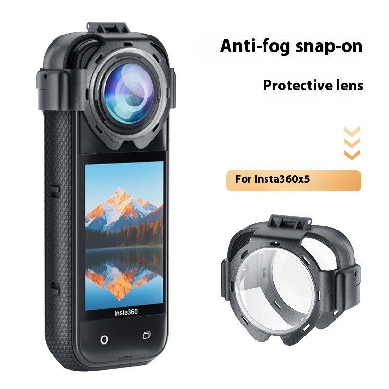 Dành Cho Insta360 X5 Phụ Kiện Cho Insta360 X5 Chống Sương Mù Chụp Bảo Vệ Cho Insta360 X5 Toàn Cảnh C