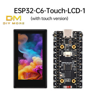 DIYMORE Esp32-C6 1.9-Inch Màn Hình Lcd Wifi Bt Ban Phát Triển 170 × 320 Độ Phân Giải 160Mhz Risc-V Bộ Xử Lý Loại C