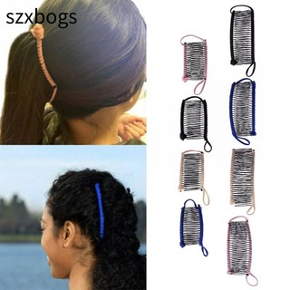 Szxbogs Vintage Kim Loại Quà Tặng Kẹp Tóc Lược Chải Tóc Lười