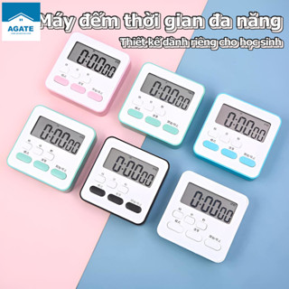 Đồng hồ điện tử để bàn đếm ngược bấm giờ hẹn nấu ăn, làm bánh, tập gym, chơi thể thao, học tập thông minh tiện lợi