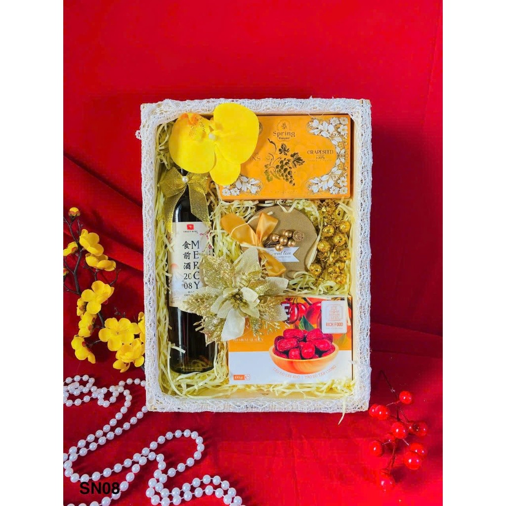 Set giỏ quà biếu tặng Lễ Tết Event Trọn Yêu Thương SN08
