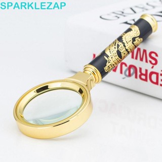 Kính hiển vi Mini SPARKLELAP Tay cầm rồng cầm tay để đọc báo Trang sức Kính quang học