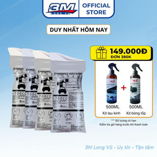 Túi đựng nước tiểu - nôn ói khẩn cấp dùng trên xe ô tô chứa 700cc nước