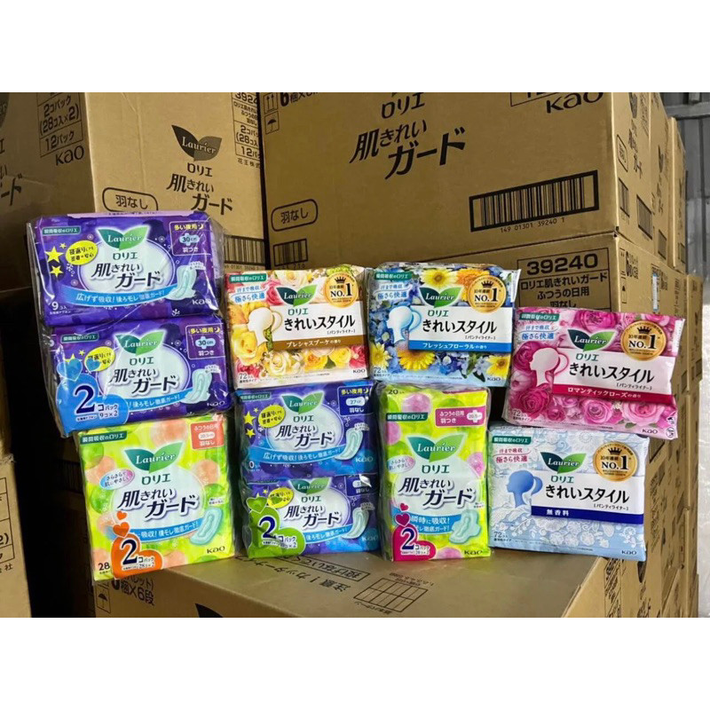 Băng vệ sinh Laurier Nhật Bản (bịch 2 gói)