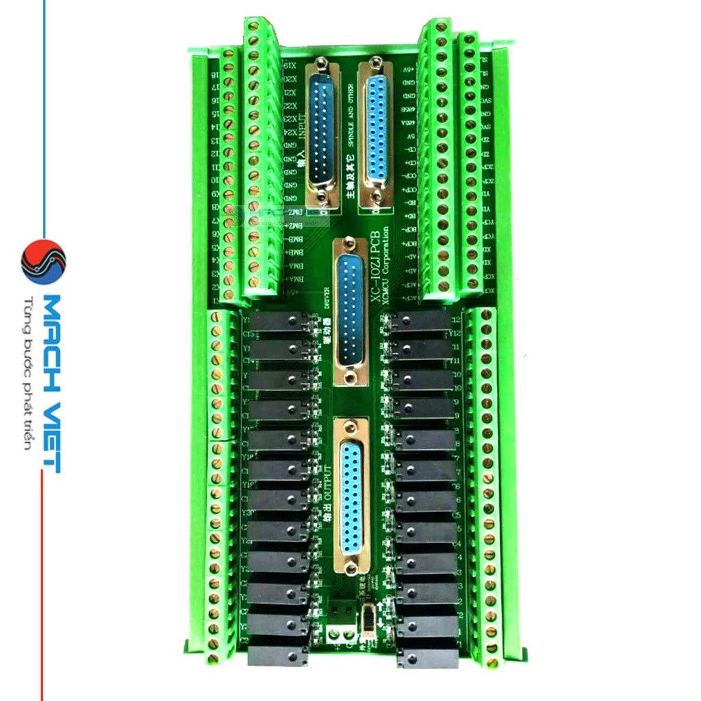 Mạch break out cho bộ điều khiển XC609-709-809(kèm 4 cáp)