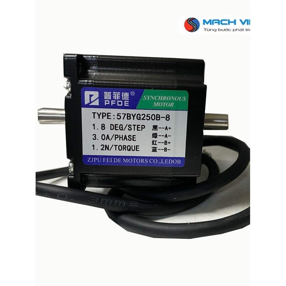 Động cơ bước 57BYG250B - 1.2Nm - 56mm (PFDE)