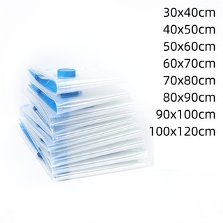 【UTHU】⭐Transparent Vacuum Bag Folding Compressed Space Saving Clothes Storage-Big-Size