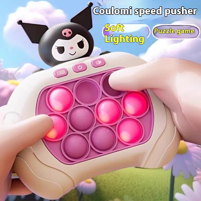 WLS Trẻ Em Báo Chí Âm Nhạc Đồ Chơi Đẩy Nhanh Giải Nén Máy Chơi Game Whack-a-Mole 6 Nam 5 Cô Gái 8-12