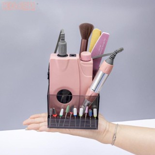 Widefiling Mũi Khoan Móng Tay Hộp Bảo Quản Dụng Cụ Làm Móng Tay Chuyên Nghiệp Giá Đỡ Móng Tay Mũi Tổ Chức Mũi Đứng Màn Hình Máy Mài Ba Lan Hộp Đẹp