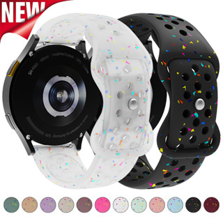  Dây đeo 18mm 20mm 22mm cho Samsung Galaxy Watch 7 6 5 4 40mm 44mm 6 Vòng đeo tay silicon cổ điển cho Huawei Watch GT5 4Pro 3 46mm Band 