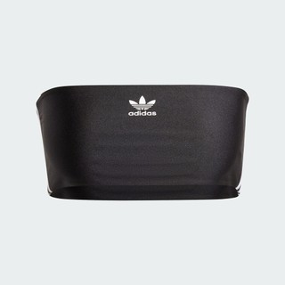 adidas Phong cách sống Áo Ống 3 Sọc Nữ Đen IX7823