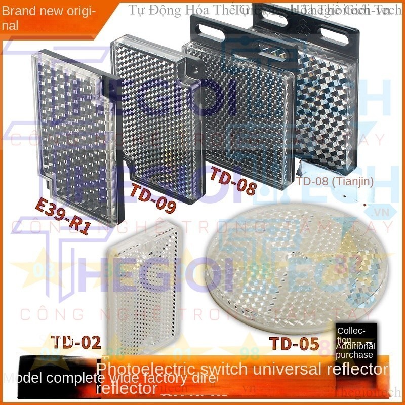 E39-R1 TD-09 TD-08 TD-02 TD-05 MS-2A MS-2 TD 03 TD7 Tấm Phản Quang Hồng Ngoại  Gương Phản Xạ Cảm Biế