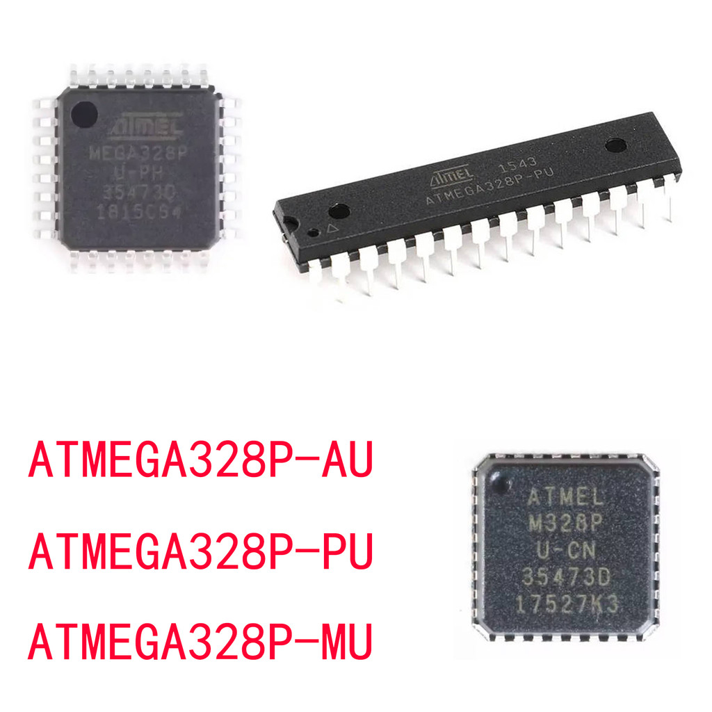 ATMEGA328P-MU ATMEGA328P-AU ATMEGA328P-PU Bộ vi điều khiển QFN32 QFP32 DIP28 ATMEGA 328P 8-bit Micro