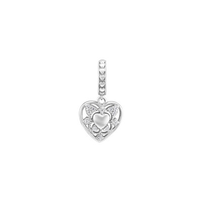Hạt Charm Bạc đính đá PNJSilver XMXMW060479