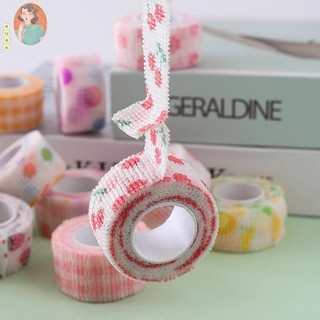 [VURK]Set 5 Băng Dán Ngón Tay Tự Dính Bằng Vải Không Dệt Co Giãn In Hình Xăm Thể Thao Dành Cho Thú Cưng