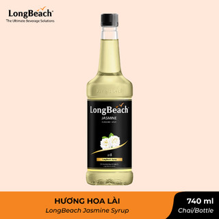 200 ml Nước Siro Hoa Lài LongBeach Jasmine Syrup Chiết lẻ từ chai 740ml