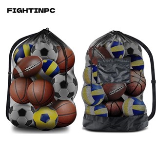 FIGHTINPC Túi đựng bóng thể thao rút dây Túi lưới bóng đá Túi đựng bóng rổ bóng chuyền