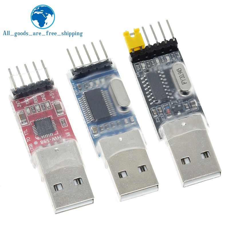 3 Cái / lốc = 1 CÁI PL2303HX + 1 CÁI CP2102 + 1 CÁI CH340G USB TO TTL cho arduino PL2303 CP2102 5PIN