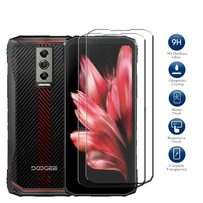 1-3 Chiếc HD Kính Cường Lực Cho Doogee Fire 6 Power Max Bảo Vệ Màn Hình Trong Suốt Cho Doogee DK10 B