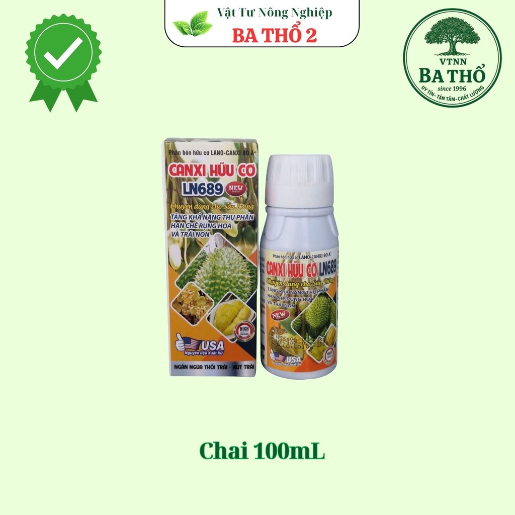 Phân Bón Hữu Cơ LANO-CANXI BO A+ Canxi Hữu Cơ LN689 100ml (chai)