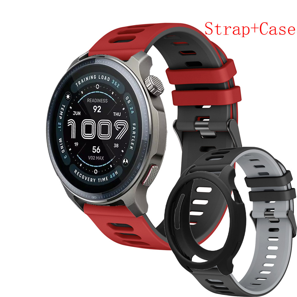 Amazfit Balance 2 Vỏ đồng hồ thông minh Vỏ bảo vệ màn hình Phụ kiện vỏ cho Amazfit Balance2 Dây đeo 
