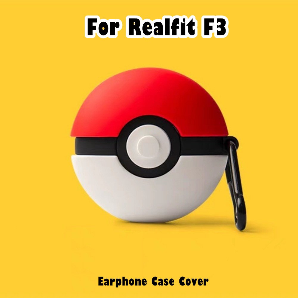 Dành cho Ốp lưng Realfit F3 Vỏ tai nghe Phim hoạt hình mát mẻ Vỏ silicon mềm NO.1