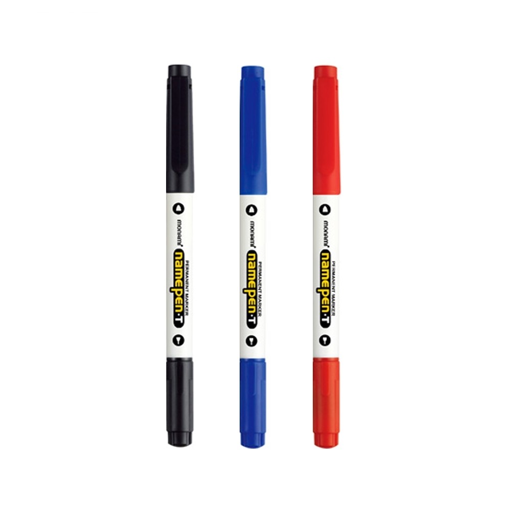 Monami Name Pen T / Twin Type / Oil-based ink
