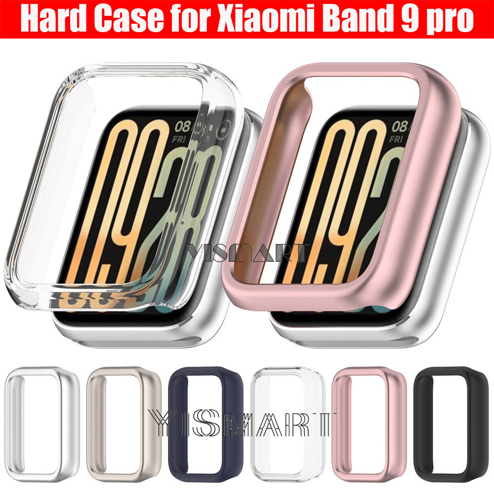 Ốp Lưng Cứng Rỗng Cho Xiaomi Mi Band 9 Pro PC Ốp Lưng Bảo Vệ Cho Đồng Hồ Thông Minh Mi Band9 Pro