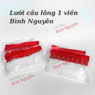 Lưới cầu lông Bình Nguyên 1 viền MỎNG - NHẸ - BỀN ĐẸP dài 6,1m rộng 0,7m phù hợp mọi lứa tuổi luyện tập đánh cầu lông