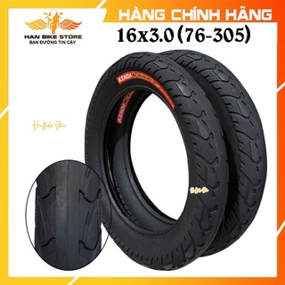 Săm Lốp Xe Đạp Điện 16x3.0, Vỏ Xe Điện 16x3.0 (76-305) KENDA ebike