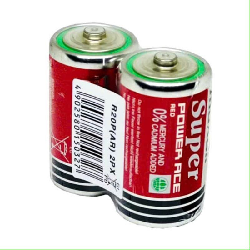 [Lẻ 2 viên] Pin Đại Maxell Đỏ R20P Chính Hãng Dung Lượng Cao