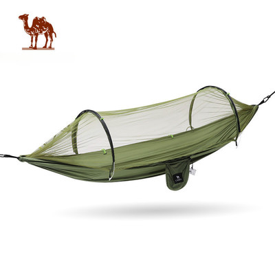 CAMEL CROWN  Ngoài Trời Chống Muỗi Võng Người Lớn Dày Chống Lăn Treo Giá Đỡ Lều Cắm Trại Lưới Chống Muỗi