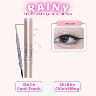 [VEECCI] Chì kẻ mắt Veecci Coffee 1 đầu cọ lâu trôi