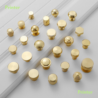 Nhôm tủ xử lý vàng bạc lỗ duy nhất ngăn kéo Núm tủ quần áo tay nắm cửa hiện đại Vòng ngăn kéo xử lý