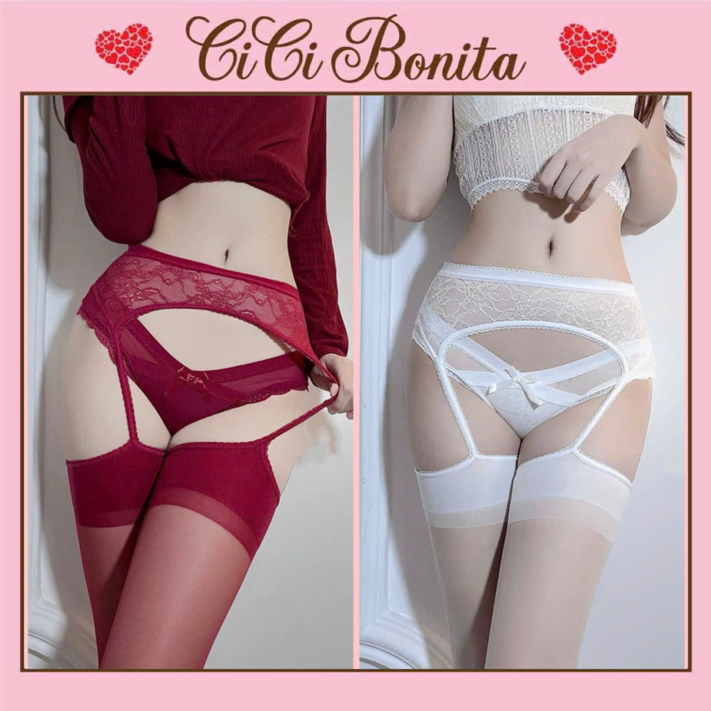 Đai Tất Phối Ren Bản To Viền Màu Dày Dặn CPK106 CICI BONITA | BigBuy360 - bigbuy360.vn