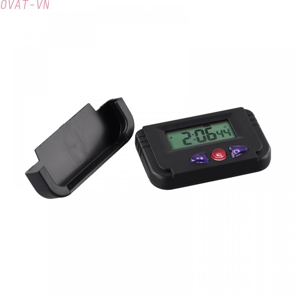 [OVN]User Friendly Car Dashboard Desk Clock with LCD Screen and Date Display