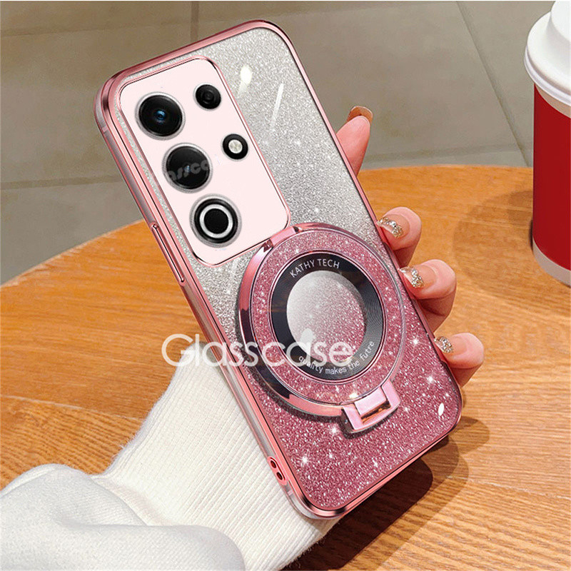 Vỏ itel S25Ultra Cho itel S25 S 25 Ultra S25Ultra itelS25 itelS25Ultra 2024 Có Giá Đỡ Nhẫn Cô Gái Dễ