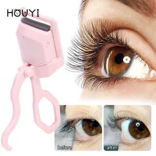 Máy uốn mi điện định hình lâu dài - Công cụ trang điểm uốn mi làm nóng bằng điện cầm tay có thể điều chỉnh nhiệt độ