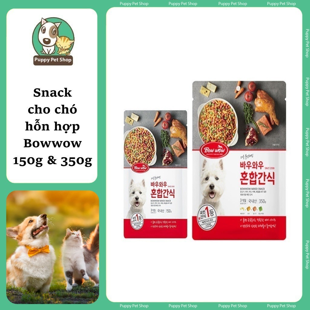 Snack Hỗn Hợp Dành Cho Chó Bowwow