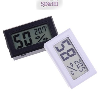 SD&HI Máy đo nhiệt kế lcd kỹ thuật số cỡ nhỏ Máy đo nhiệt độ độ ẩm (vn)