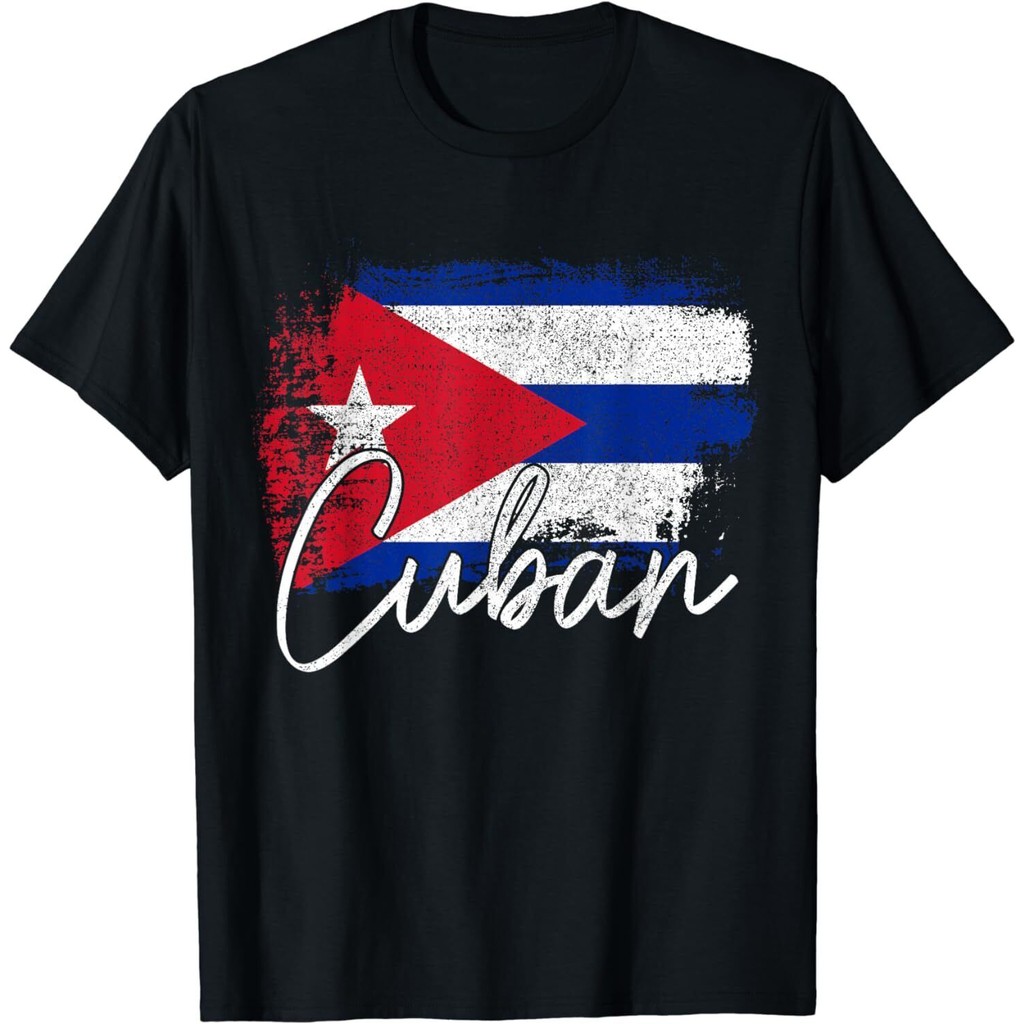 Áo thun ý tưởng thiết kế Cuba cổ điển Cuba