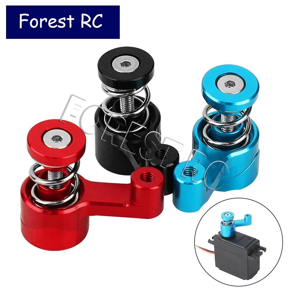 Bộ cánh tay Servo hợp kim nhôm 21T cho MJX 14210 14209 14702B Xe tải quái vật RC Xe nâng cấp kim loạ