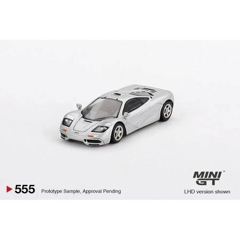 MINIGT 1: 64 McLaren F1 Bạc McLaren Hợp Kim Xe Model 555