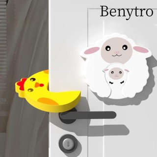 Nút chặn cửa an toàn cho bé BENYTRO, Thẻ bảo vệ ngón tay EVA Đồ nội thất, Khóa tủ bảo vệ trẻ em dễ thương Cửa kẹp cửa
