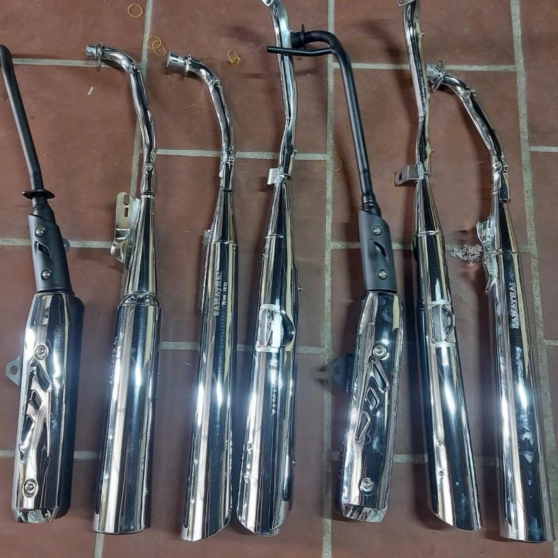 Pô xe máy Dream Việt, Dream Thái, Wave Alpha 100, RS 100, Sirius,… - Ống xả pô xe máy Honda