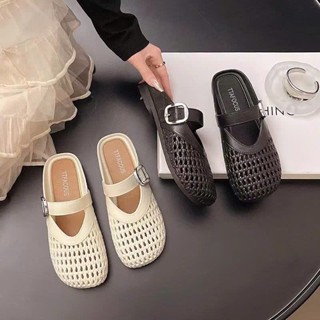 Giày Sục Nữ Búp Bê Đế Bệt Lưới Thoáng Khí Chất Liệu Cao Su Non Siêu Nhẹ Chống Trượt SUKLUOI