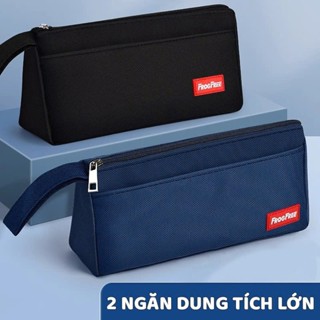  Túi Đựng Bút Đơn Giản Bắt Mắt Túi Bút Vải Canvas Nhiều Ngăn Phong Cách Hàn Quốc 