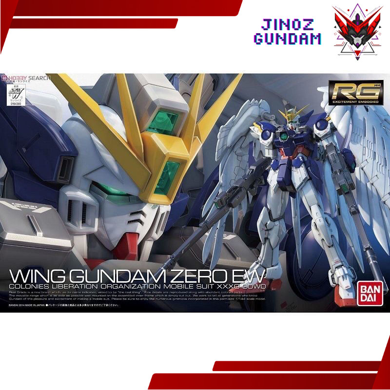 Mô Hình lắp ráp Gundam RG 1/144 Wing Gundam Zero XXXG-00W0 EW