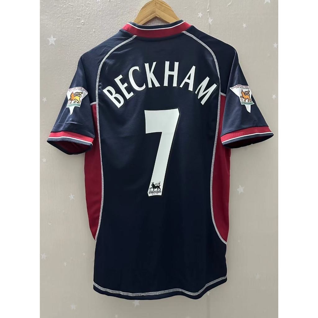 Áo thun cổ điển Man Utd 2000-01 chất lượng cao, thoáng mát